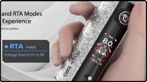 L'écran TFT du kit iStick XC100